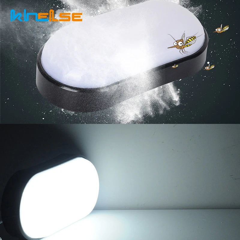 Applique LED Ronde Extérieure Étanche – Porche Balcon Salle de Bain