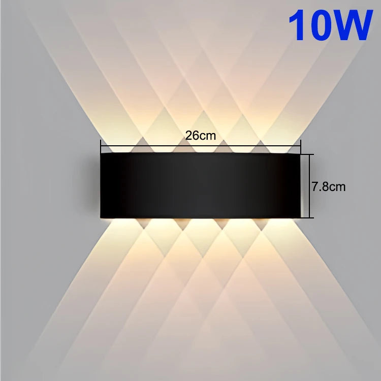 Applique LED Moderne – Façade Porche Entrée