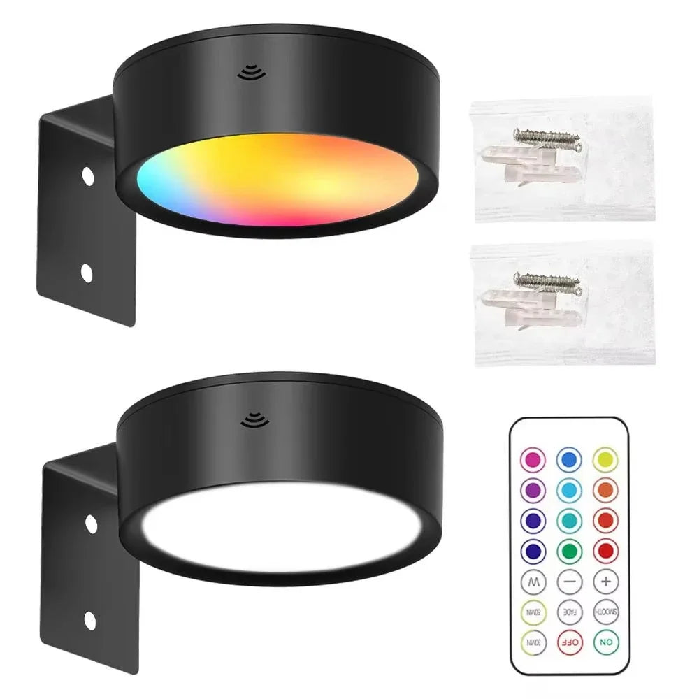 Applique LED Sans Fil Magnétique Dimmable – Tableau Décoration