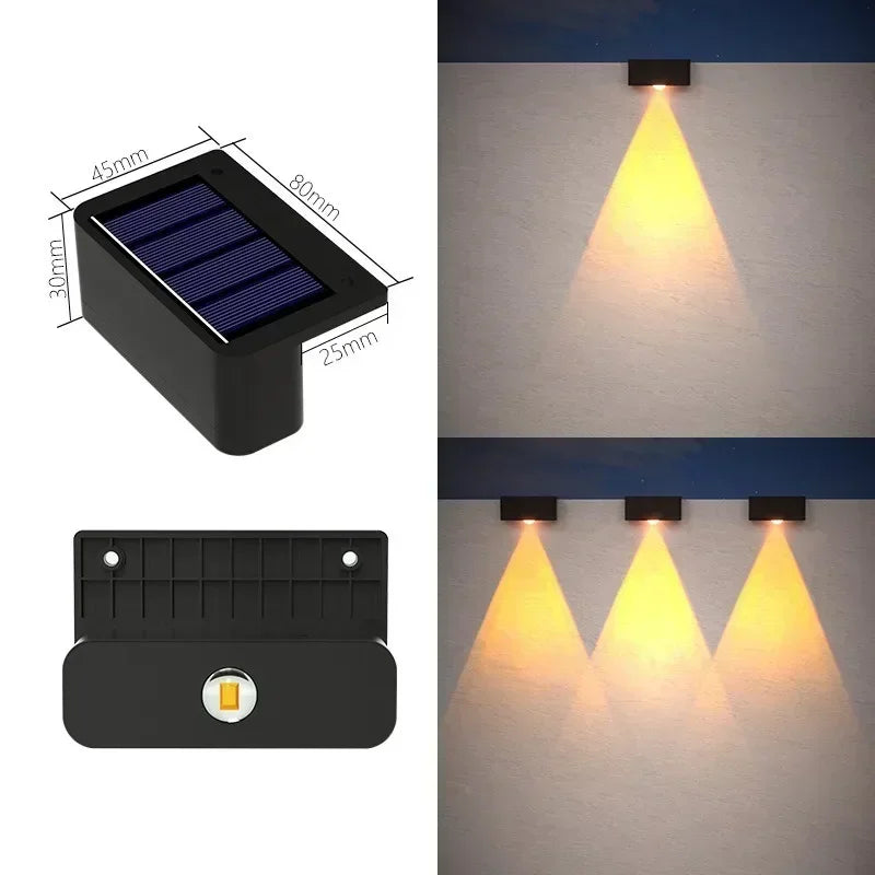 Applique Solaire Murale Extérieure – Pack 1, 2 ou 4 Pièces