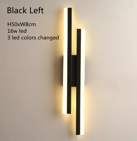 Applique Cuivre Tube Acrylique LED – Chambre Salon Couloir Chic