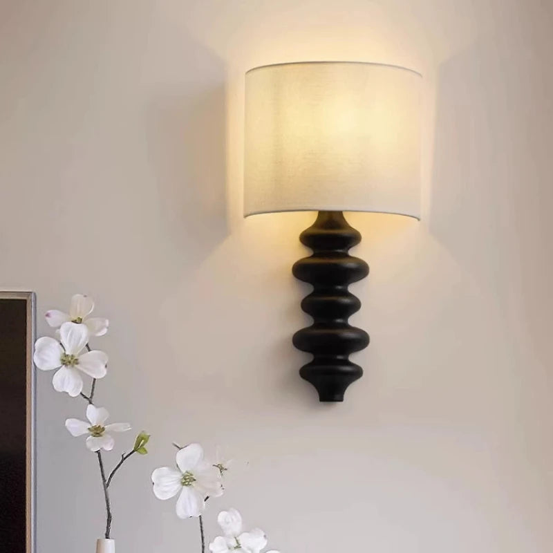Applique Bois et Tissu Américain Rétro – Salon Chambre Couloir