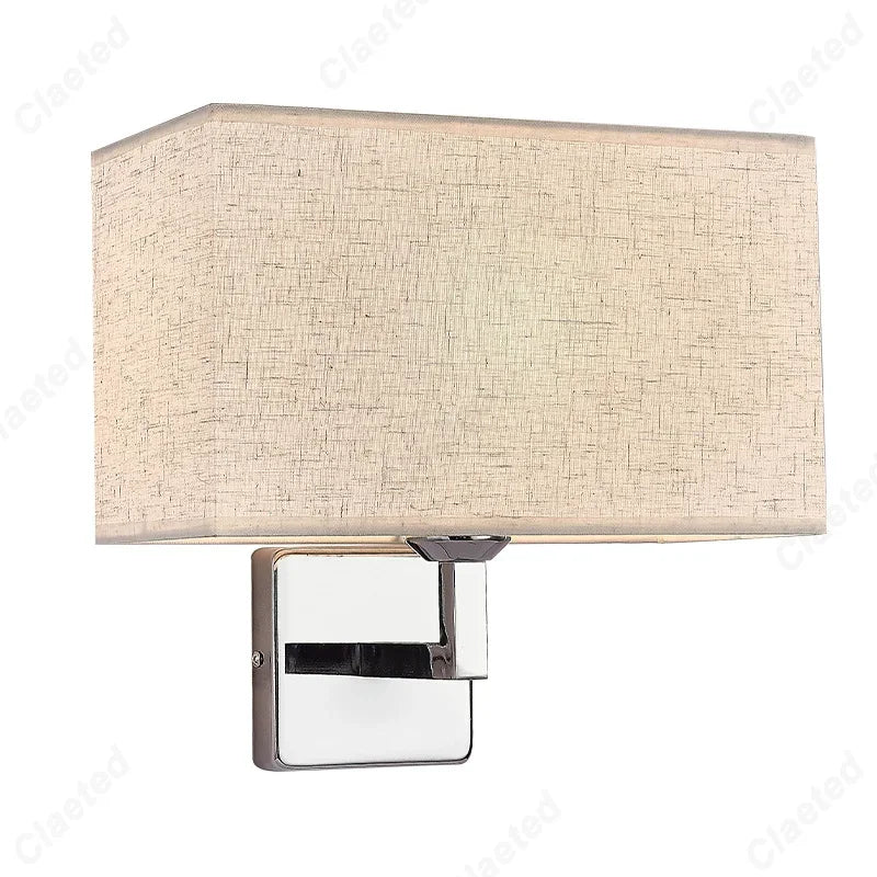 Applique Abat-Jour Tissu Orientable – Spot Lecture Ajustable