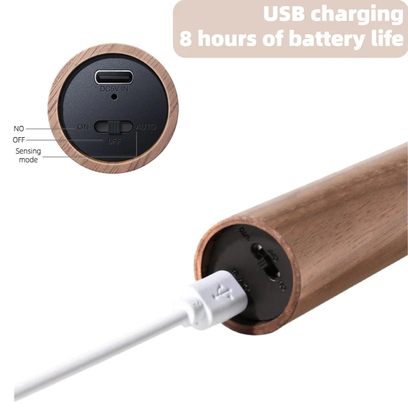 Veilleuse LED Rechargeable Détecteur de Mouvement – Couloir Placard