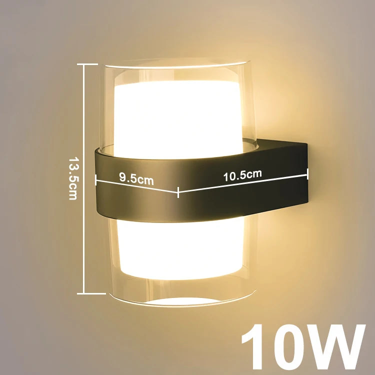 Applique LED Ronde ou Carrée 220V – Chambre Balcon Couloir Salon