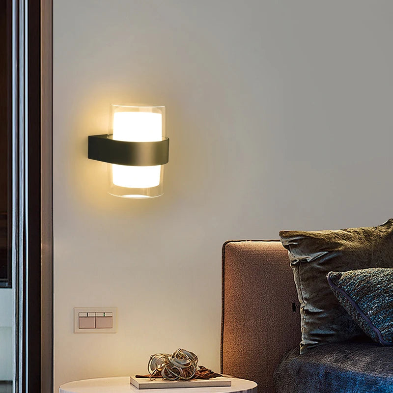 Applique LED Ronde ou Carrée 220V – Chambre Balcon Couloir Salon