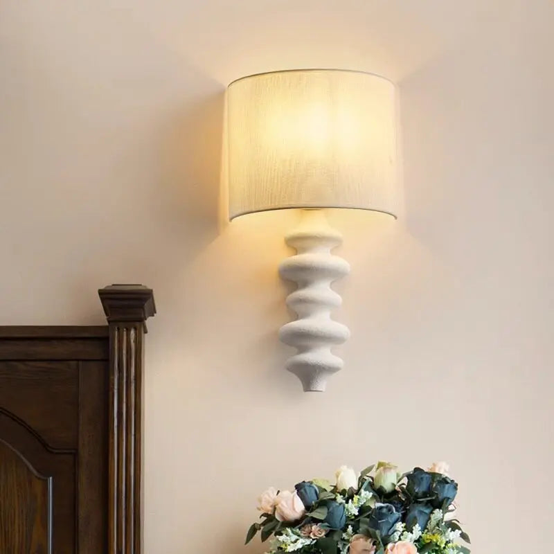 Applique Bois et Tissu Américain Rétro – Salon Chambre Couloir