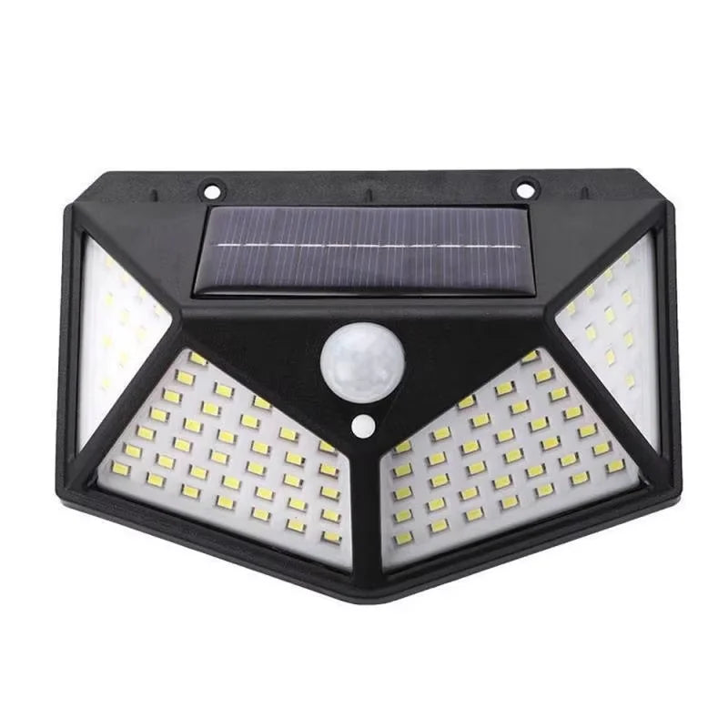 Applique Solaire LED 100 Détecteur de Mouvement – Jardin Extérieur