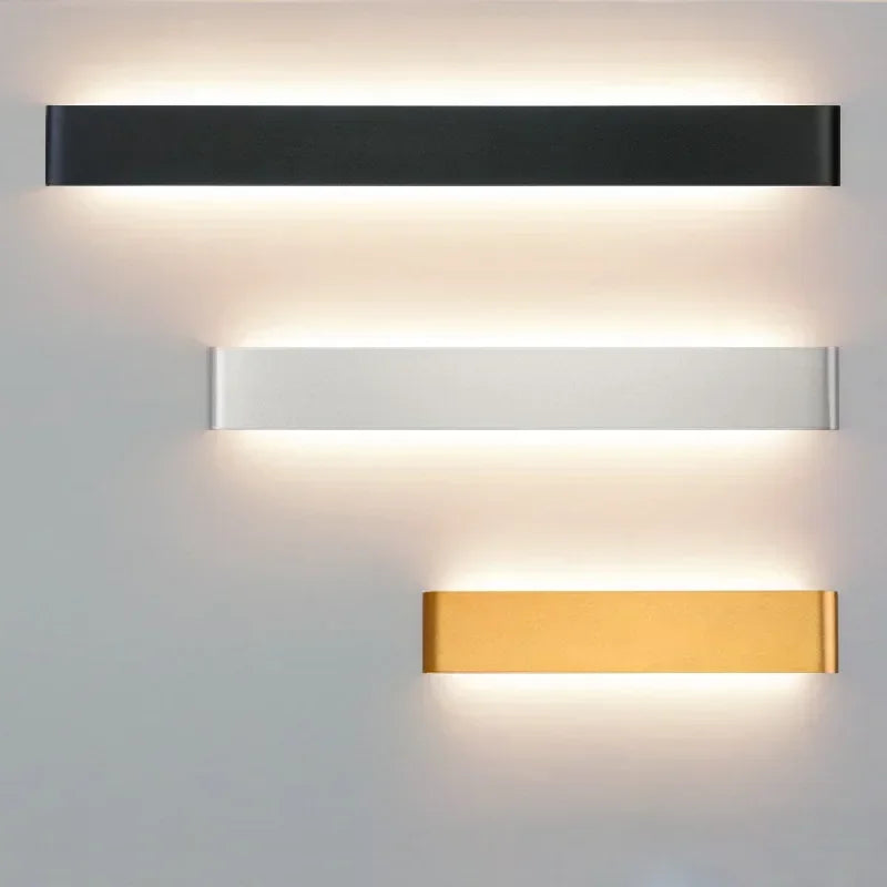 Applique LED Linéaire Aluminium – Chambre Salon Couloir Design