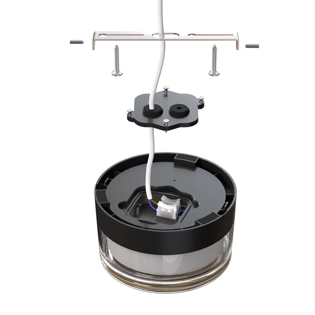 Applique LED Géométrique Ronde ou Carrée – Intérieur Extérieur