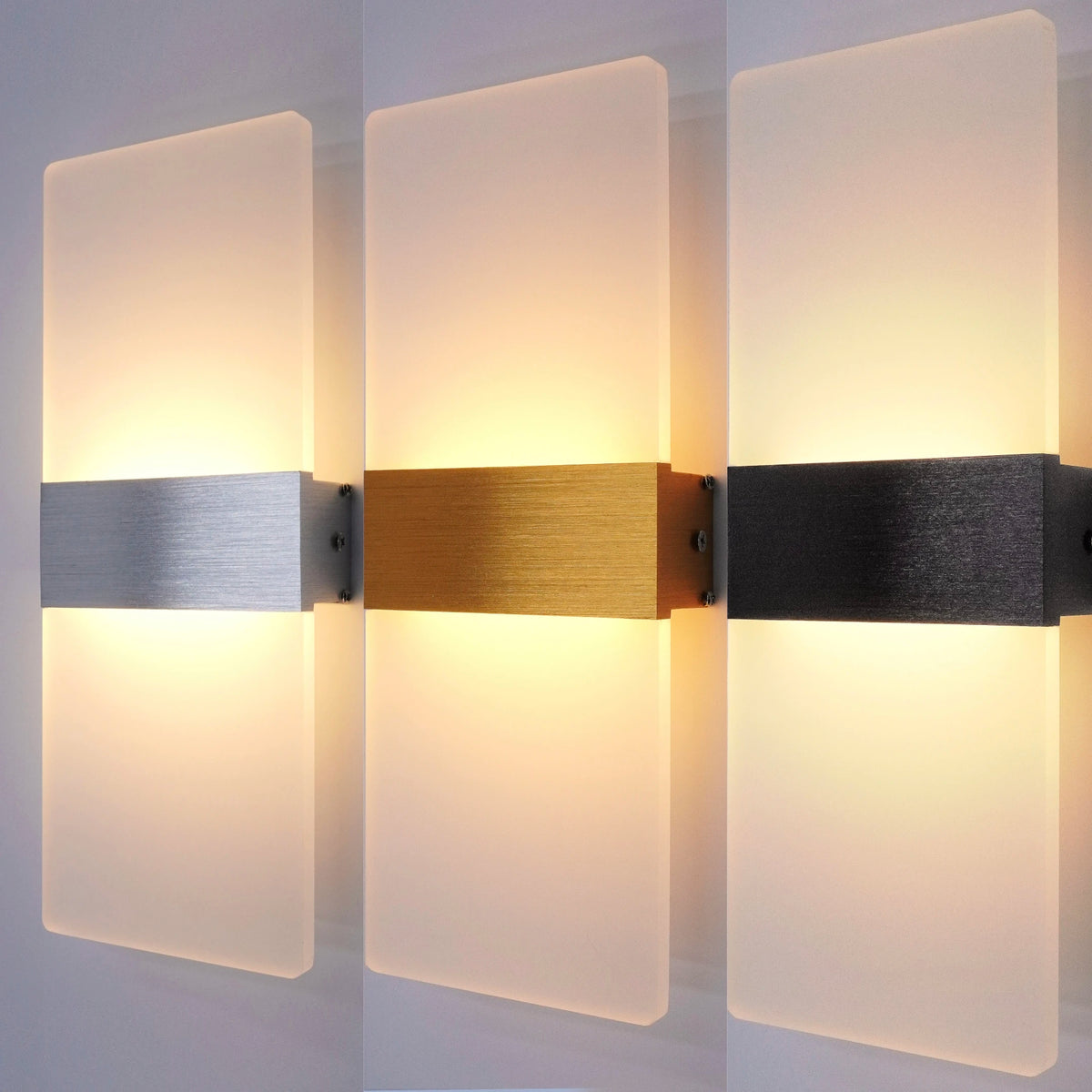 Applique LED Aluminium Minimaliste Intérieur – Salon Chambre Couloir