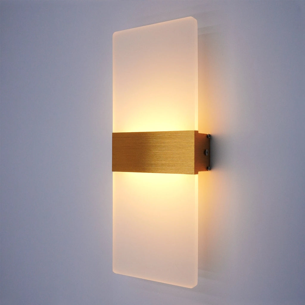 Applique LED Aluminium Minimaliste Intérieur – Salon Chambre Couloir