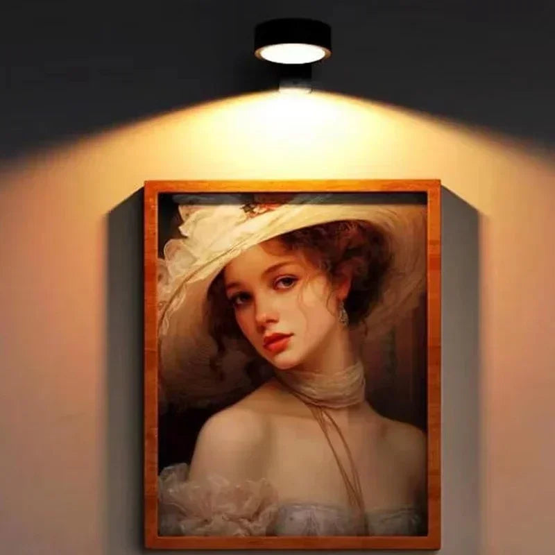 Applique LED Sans Fil Magnétique Dimmable – Tableau Décoration