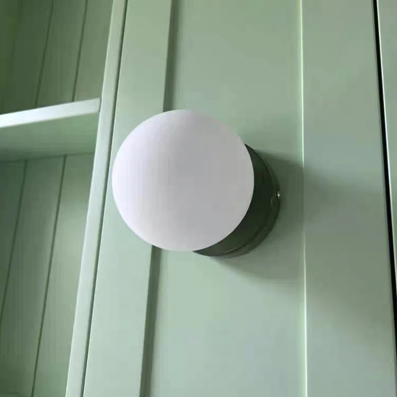 Applique Boule Macaron Colorée – Chambre Salon Design Pastel