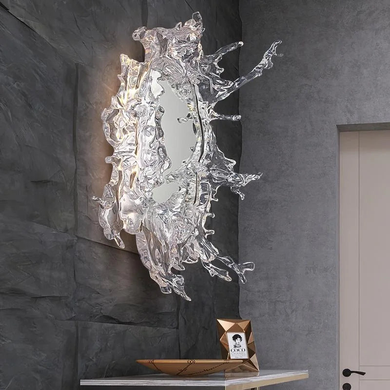 Applique Murale Fleur d'Eau Design – Salon Couloir Salle de Bain