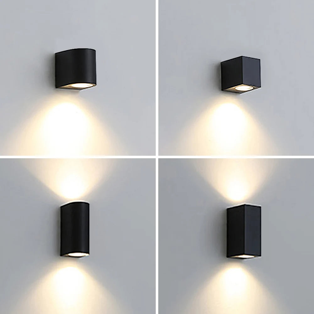 Applique LED Extérieure Aluminium – Simple ou Double Tête