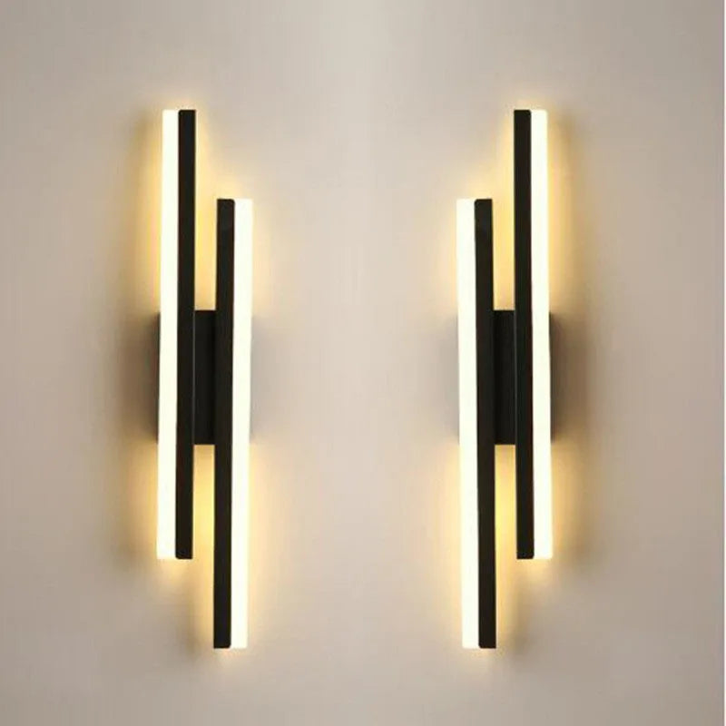 Applique Cuivre Tube Acrylique LED – Chambre Salon Couloir Chic