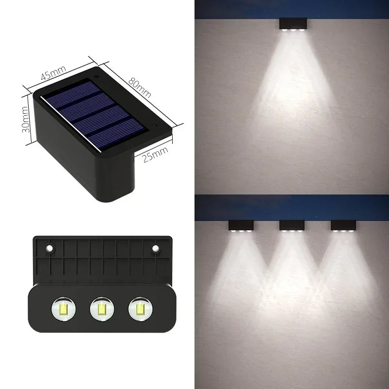 Applique Solaire Murale Extérieure – Pack 1, 2 ou 4 Pièces