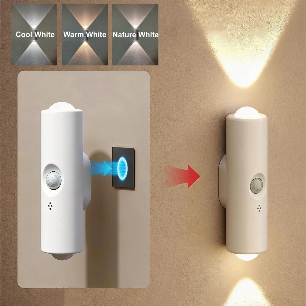 Veilleuse Effet Coucher de Soleil Rechargeable Magnétique – Chambre Déco