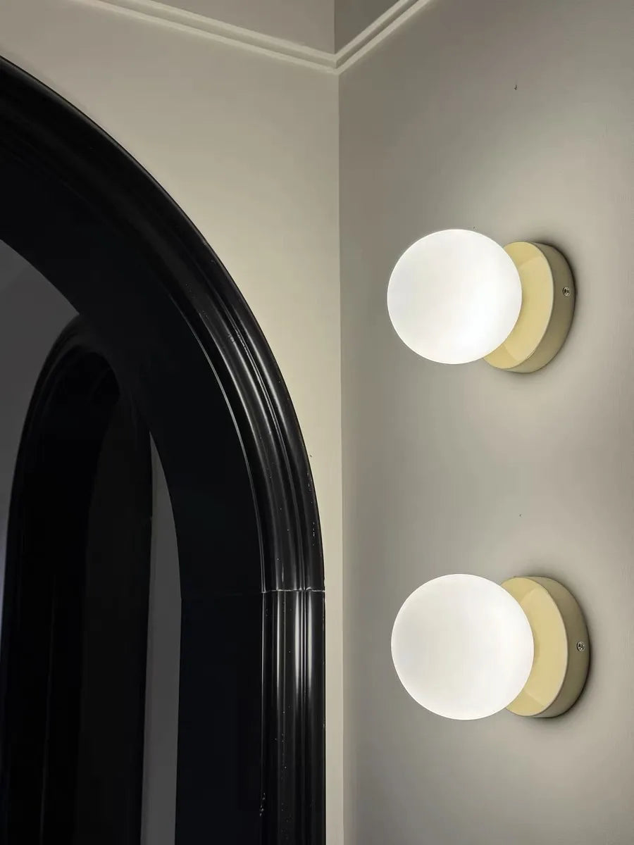 Applique Boule Macaron Colorée – Chambre Salon Design Pastel