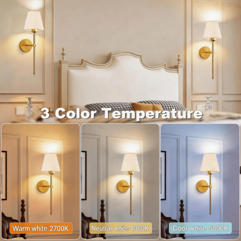 Applique Sans Fil Rechargeable Dimmable 10 Couleurs – Chambre Cosy