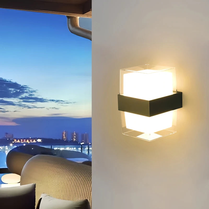 Applique LED Ronde ou Carrée 220V – Chambre Balcon Couloir Salon