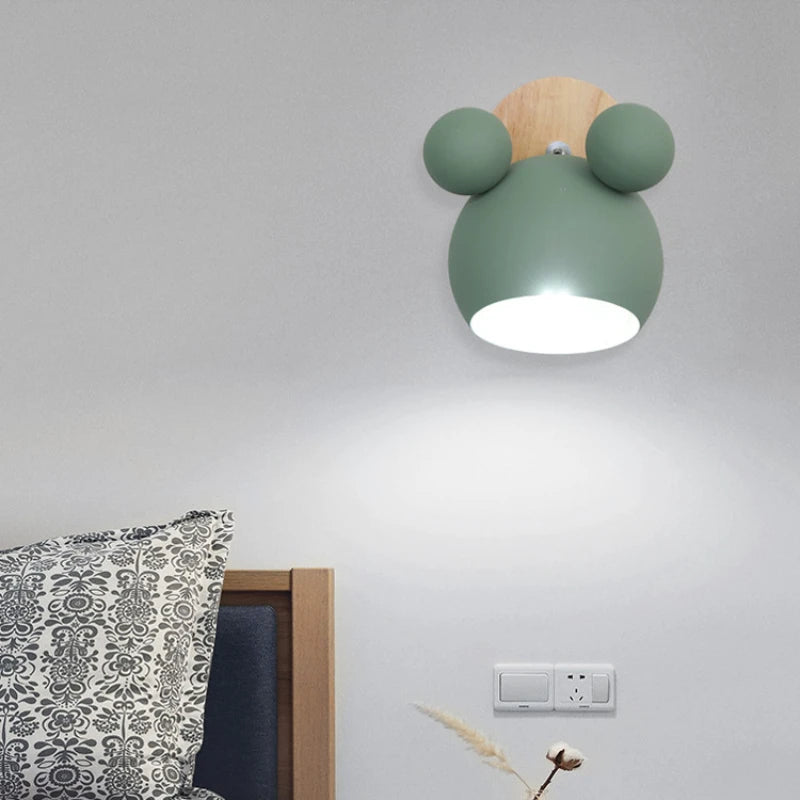 Applique Murale Enfant Mickey – Lumière Douce Chambre Enfant