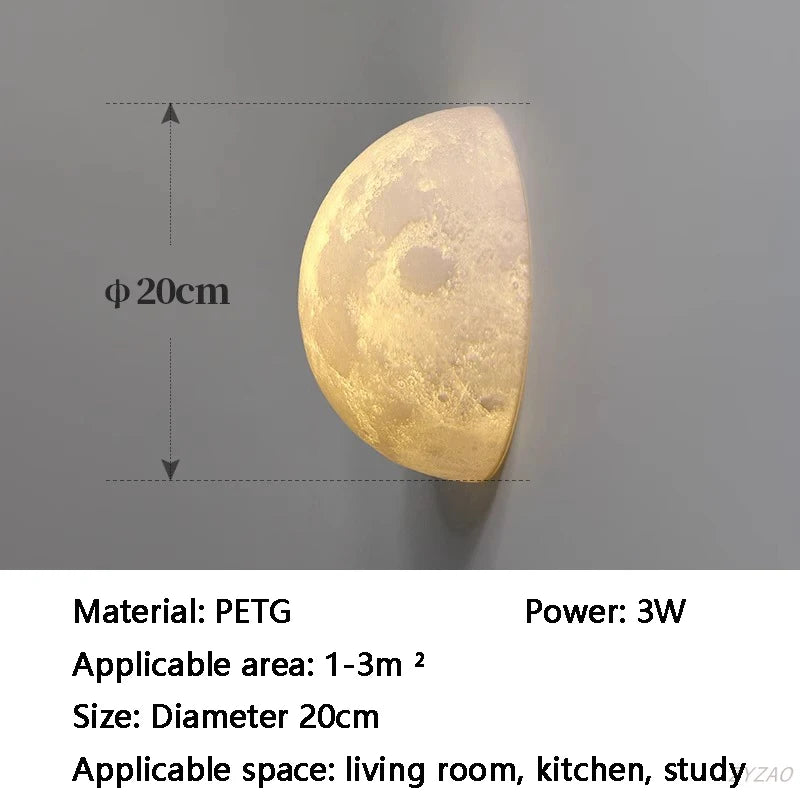 Applique Bauhaus Demi-Lune LED – Chambre Salon Couloir Design