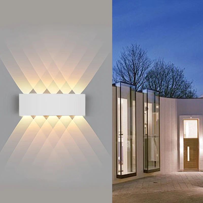 Applique LED Moderne – Façade Porche Entrée