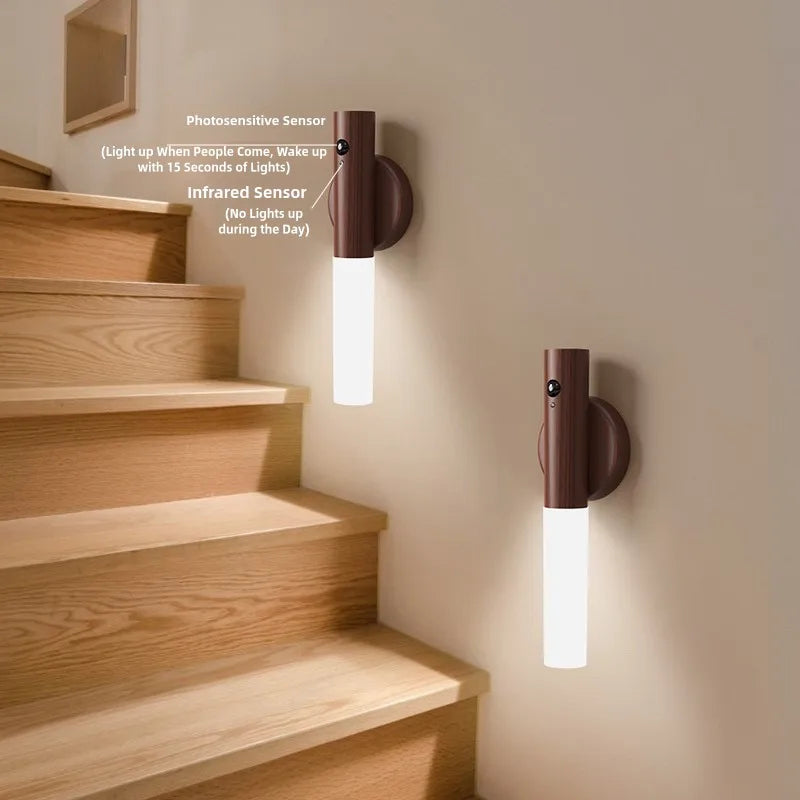 Veilleuse LED Rechargeable Détecteur de Mouvement – Couloir Placard