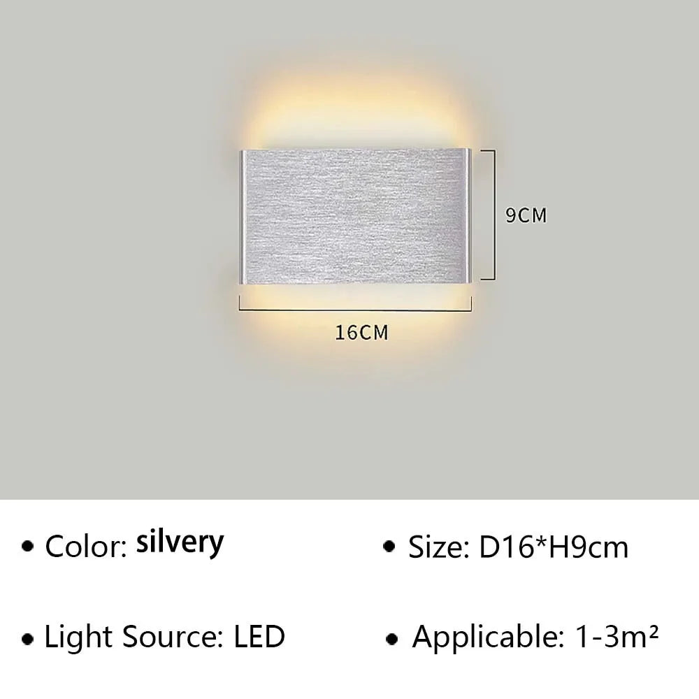 Applique LED Linéaire Aluminium – Chambre Salon Couloir Design