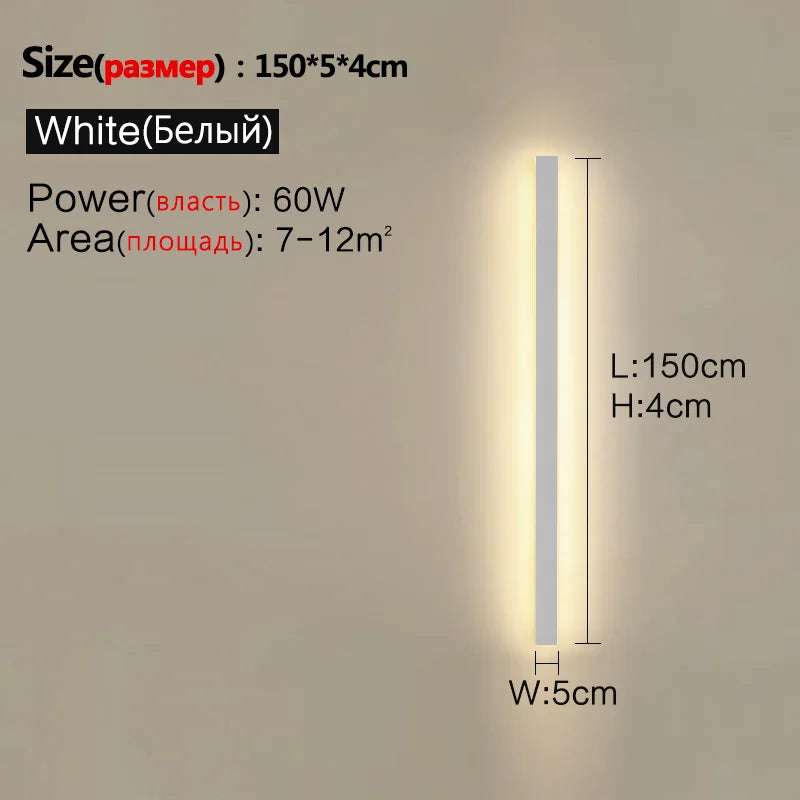 Applique LED Extérieure Waterproof Bande – Mur TV Jardin IP65