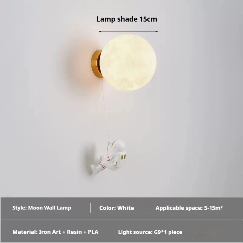 Applique Lune LED – Veilleuse Douce Chambre Enfant G9