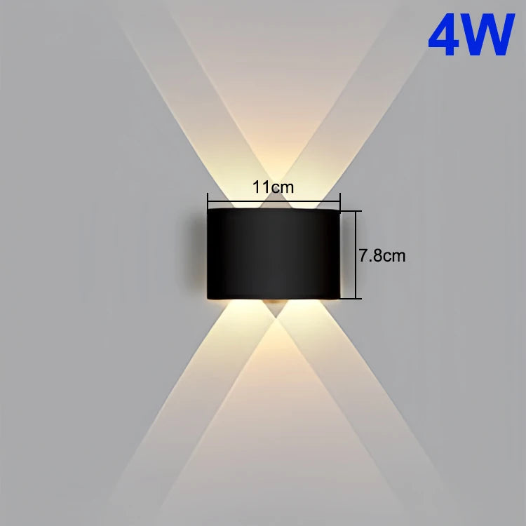 Applique LED Double Faisceau Haut/Bas – Intérieur et Extérieur