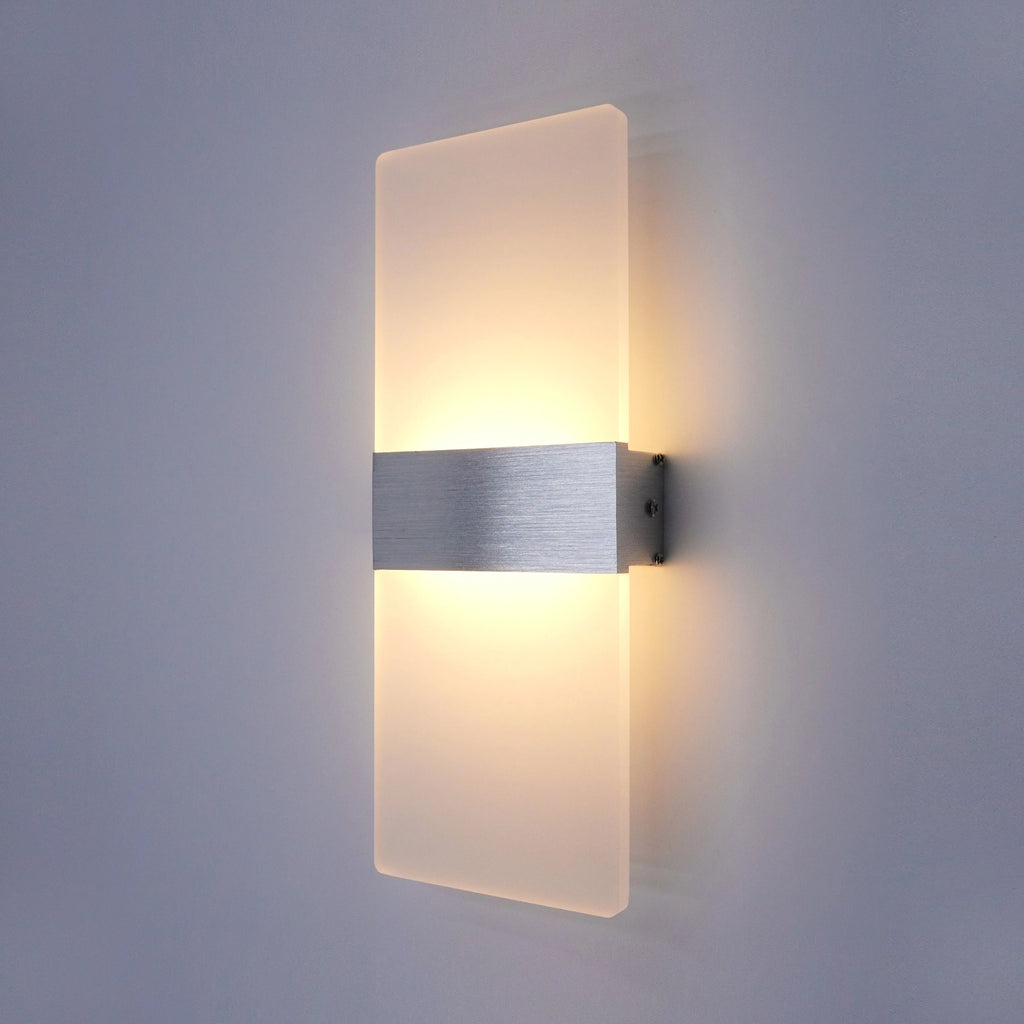 Applique LED Aluminium Minimaliste Intérieur – Salon Chambre Couloir