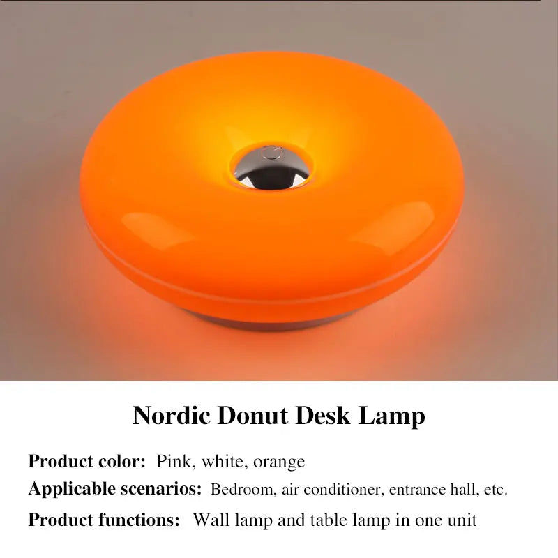 Applique LED Halo Tactile USB – Ambiance Chambre Bureau