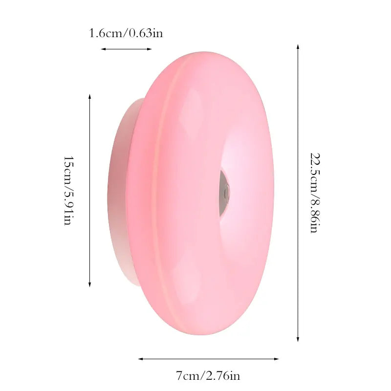 Applique LED Halo Tactile USB – Ambiance Chambre Bureau