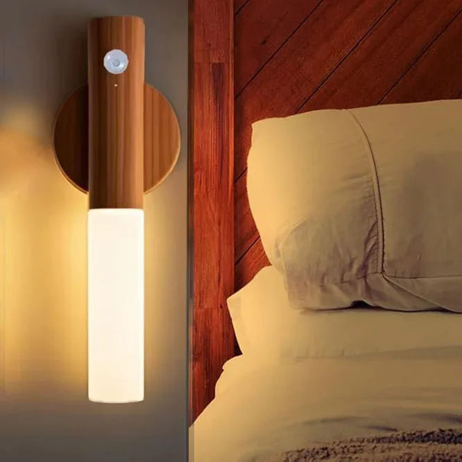 Applique LED Magnétique Détecteur de Mouvement USB – Couloir Escalier