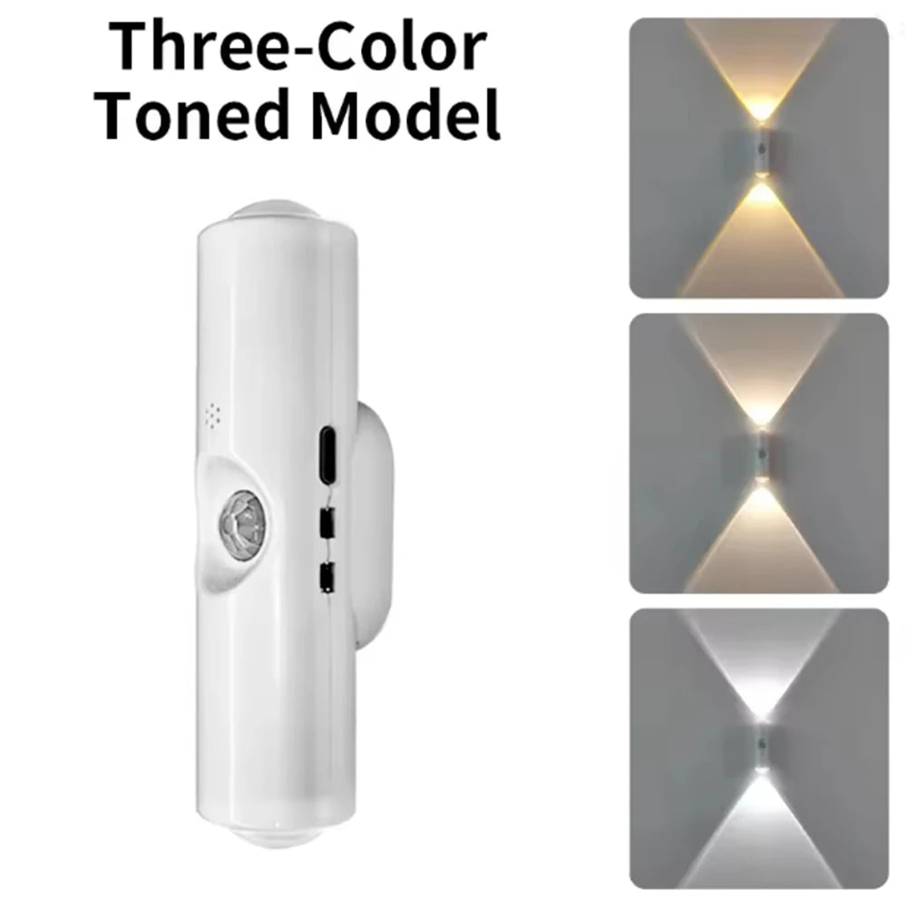 Veilleuse Effet Coucher de Soleil Rechargeable Magnétique – Chambre Déco