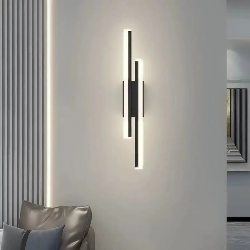Applique Cuivre Tube Acrylique LED – Chambre Salon Couloir Chic