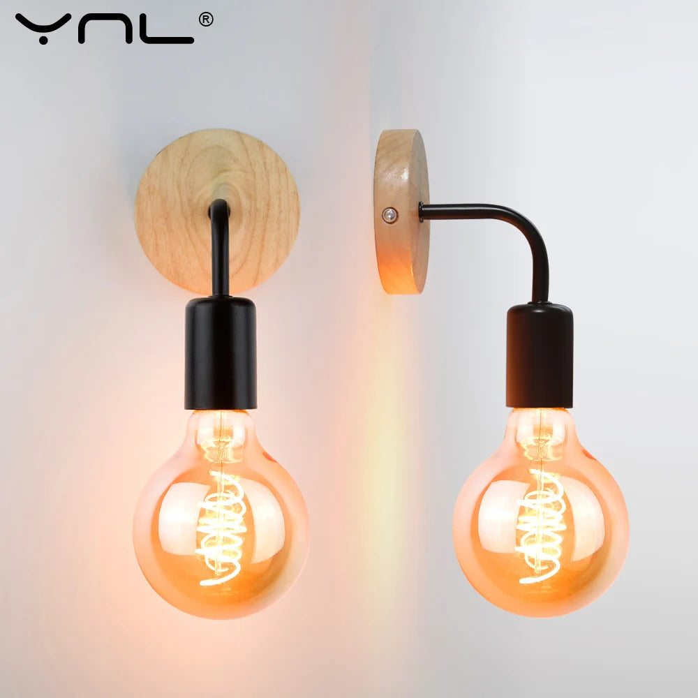 Applique Bois Vintage Épurée – Tête de Lit Chambre Couloir