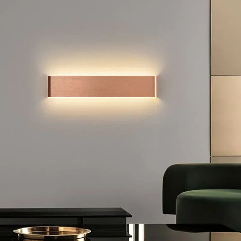 Applique LED Linéaire Aluminium – Chambre Salon Couloir Design