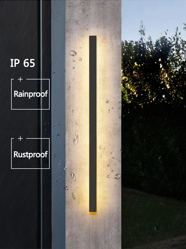 Applique LED Extérieure Waterproof Bande – Mur TV Jardin IP65