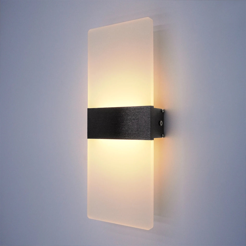 Applique LED Aluminium Minimaliste Intérieur – Salon Chambre Couloir