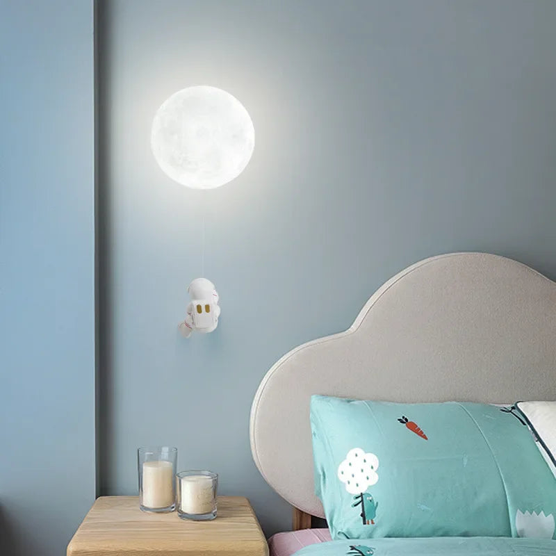 Applique Lune LED – Veilleuse Douce Chambre Enfant G9