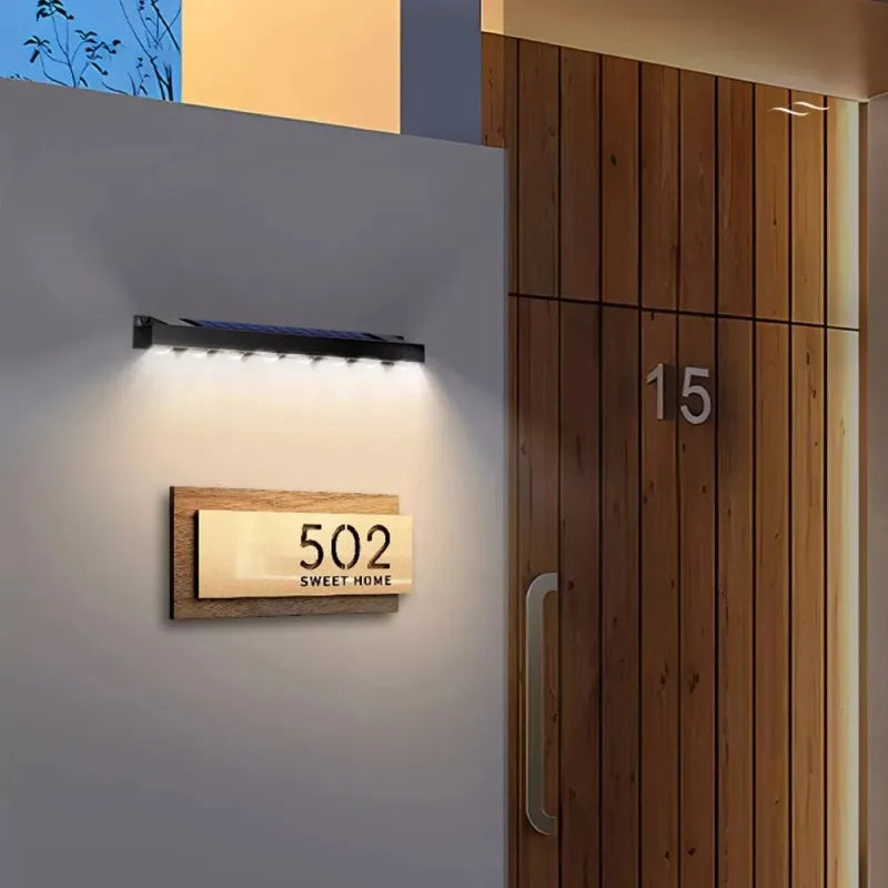 Applique Solaire Multi-LED – Balcon Escalier Terrasse Extérieur