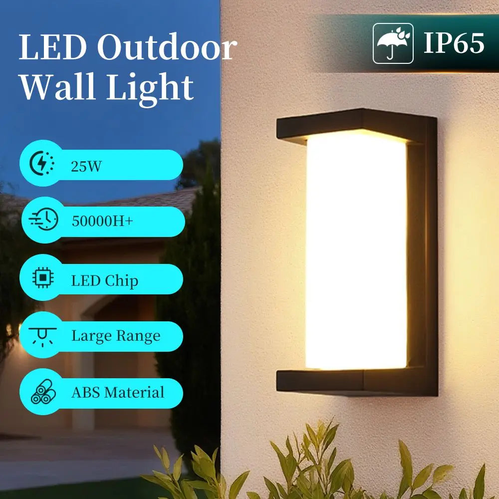 Applique LED Extérieure IP65 – Jardin Terrasse Entrée