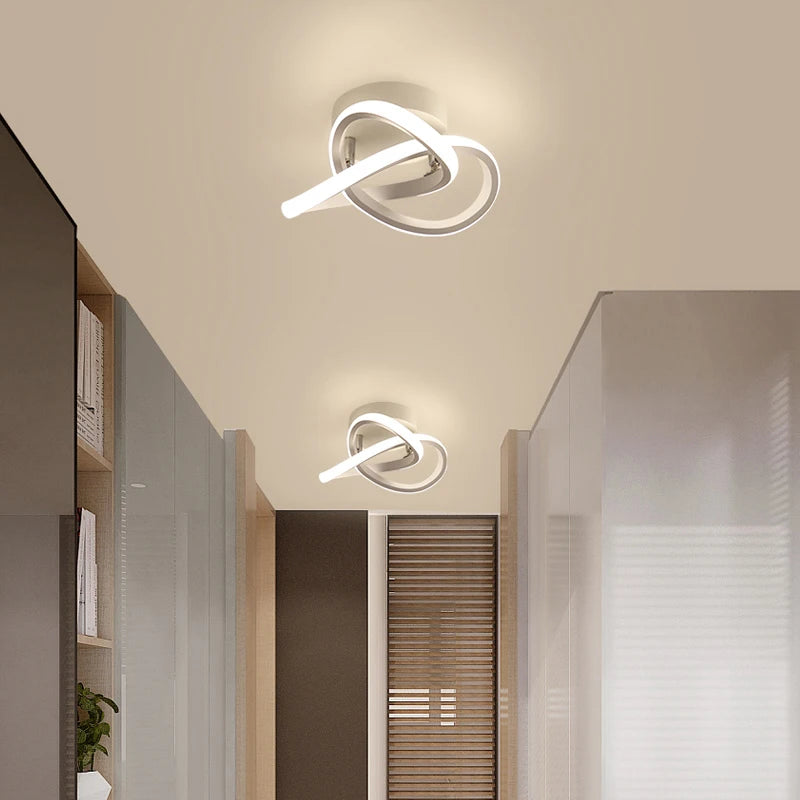 Plafonnier LED Minimaliste – Couloir Entrée Dressing Style Nordique
