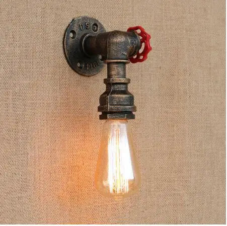 Applique Tuyau Fer Steampunk – Finition Rouille Esprit Usine Vintage