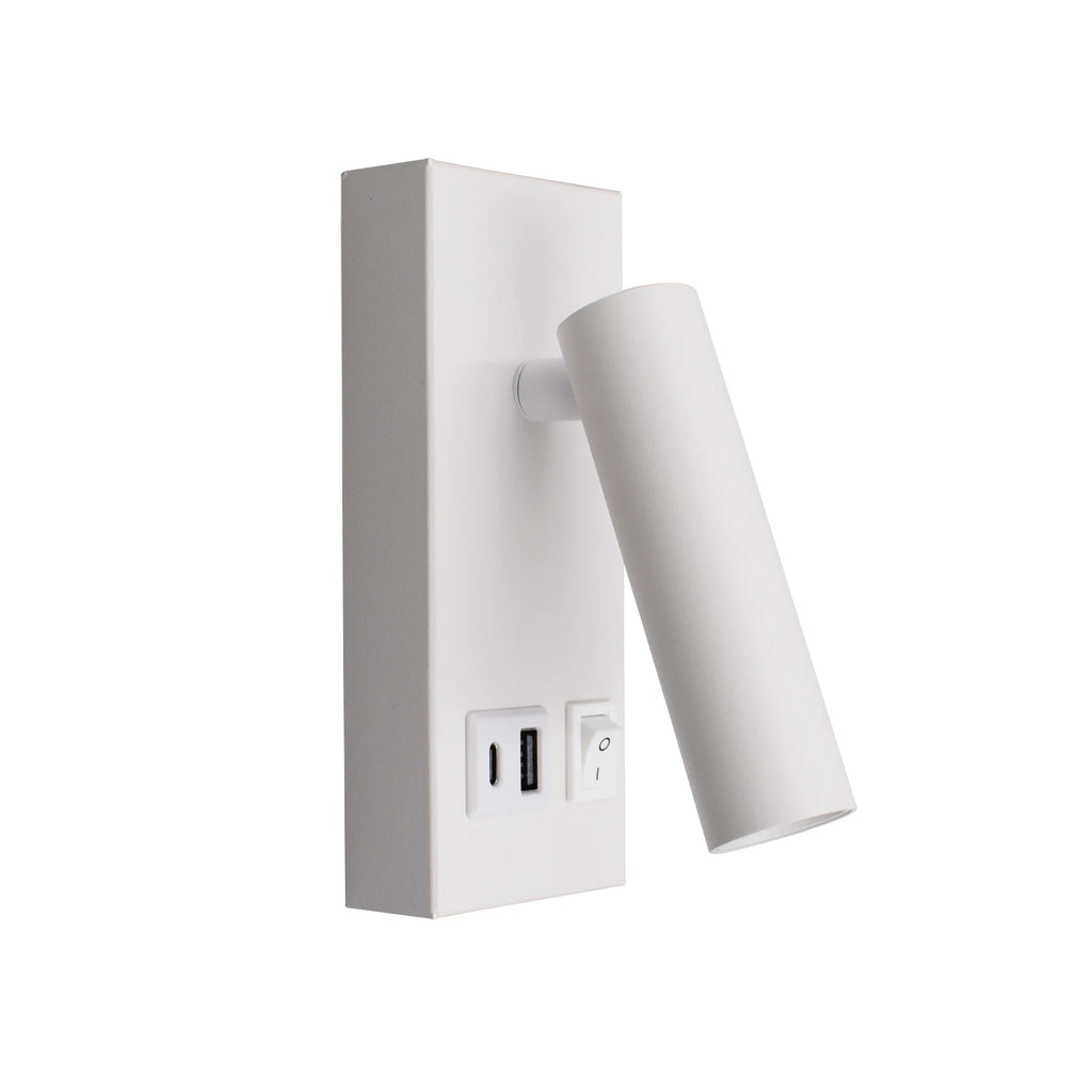 Applique Lecture Orientable Port USB-C – Hôtel Tête de Lit